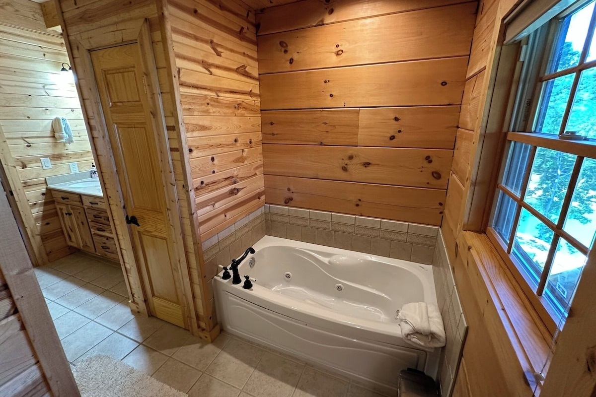 full bathroom # 1 next to master bedroom