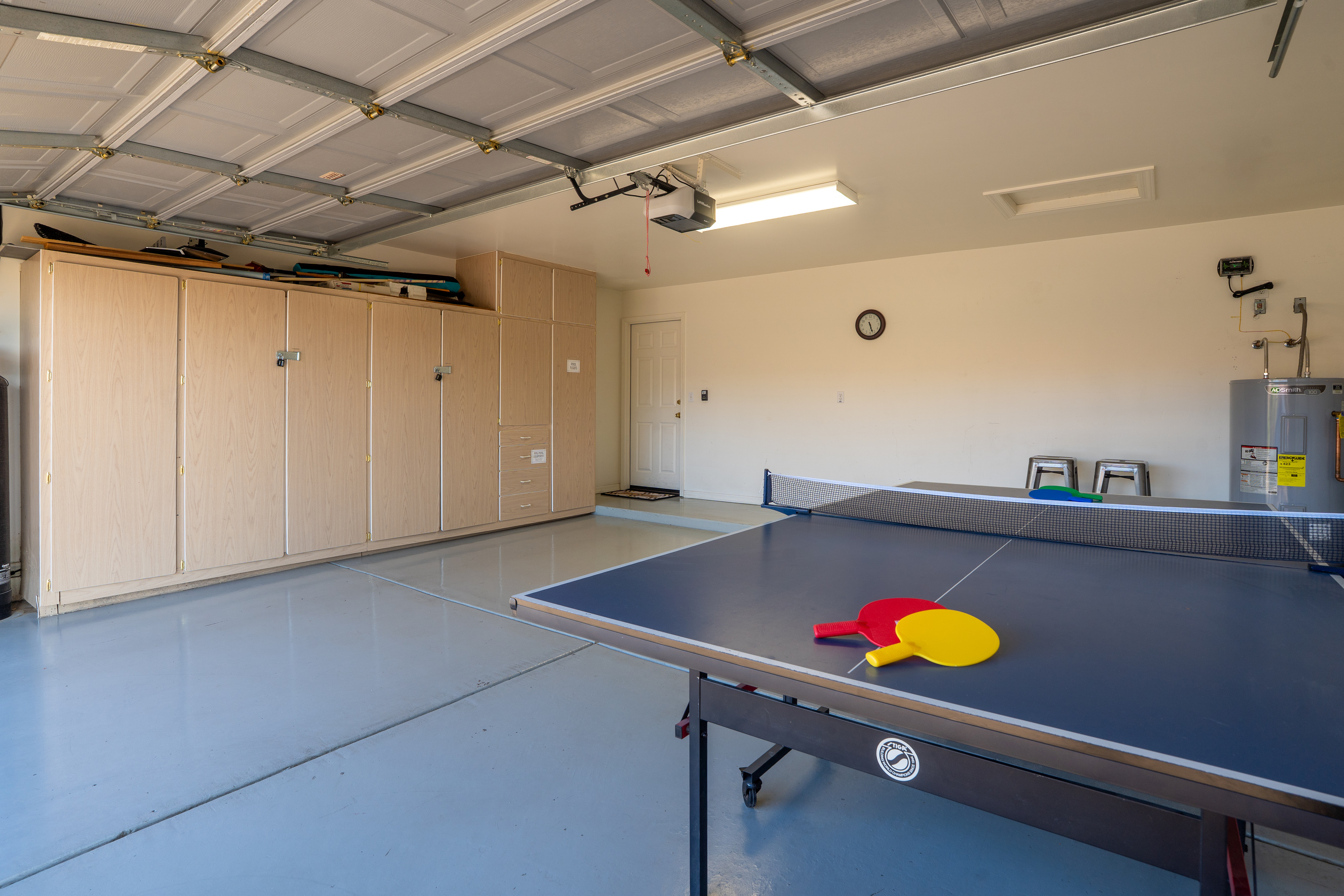 Room for one car in Garage