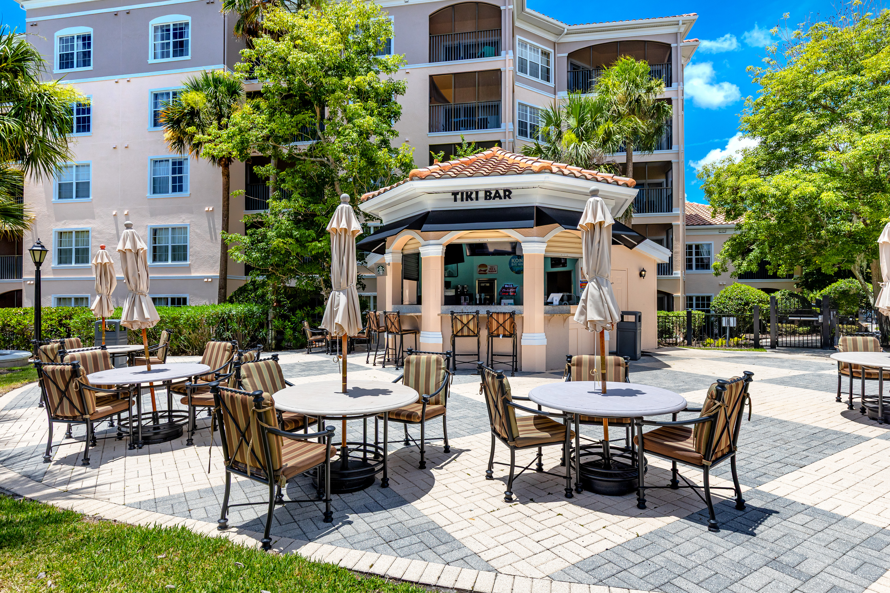 Onsite tiki bar