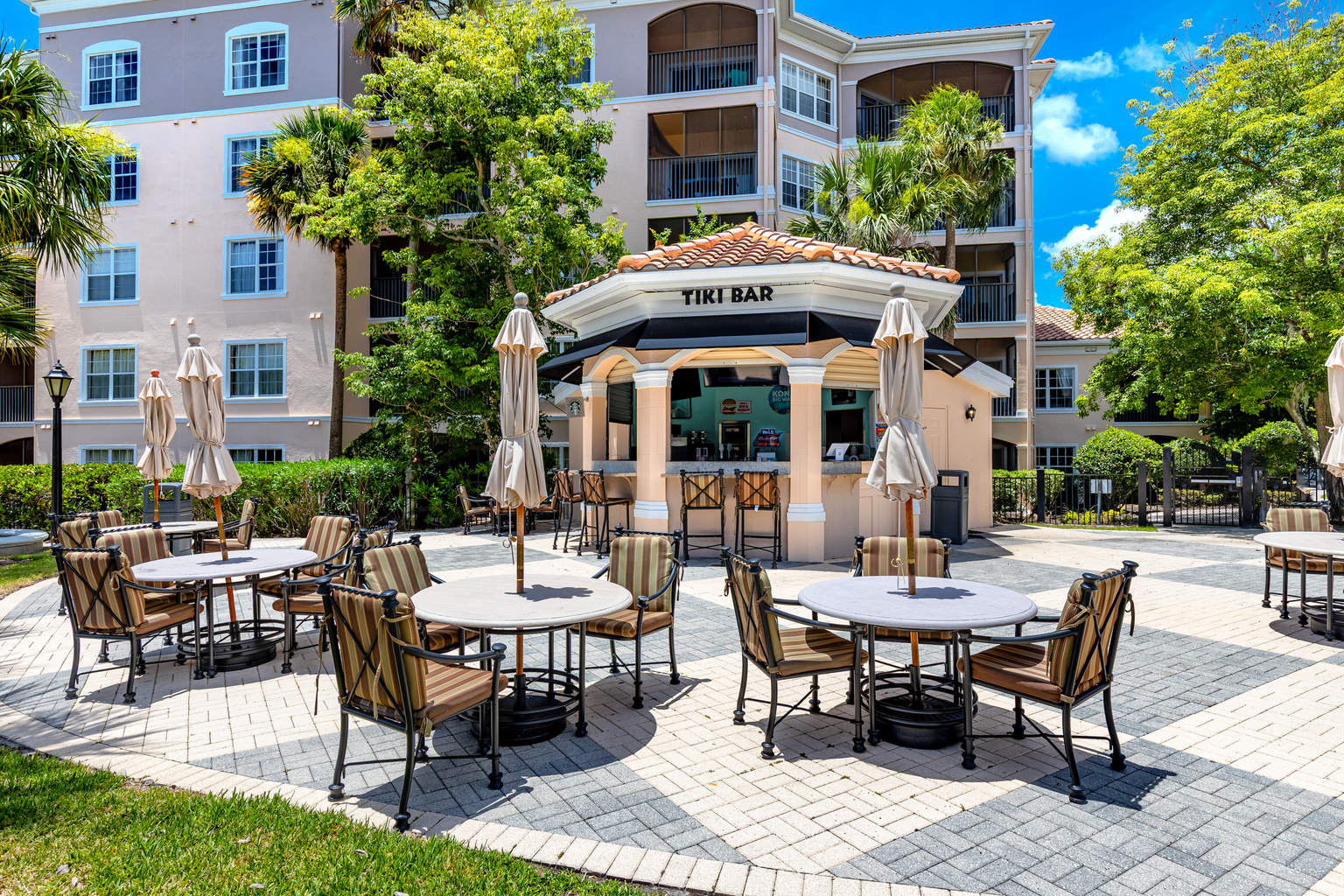 Onsite tiki bar