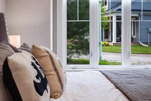 A serene king retreat designed for slow mornings and restful nights.