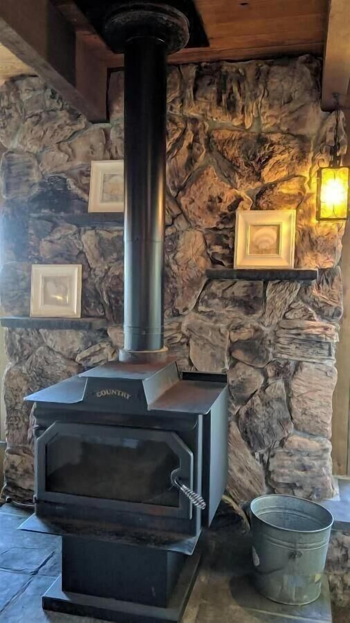 wood stove