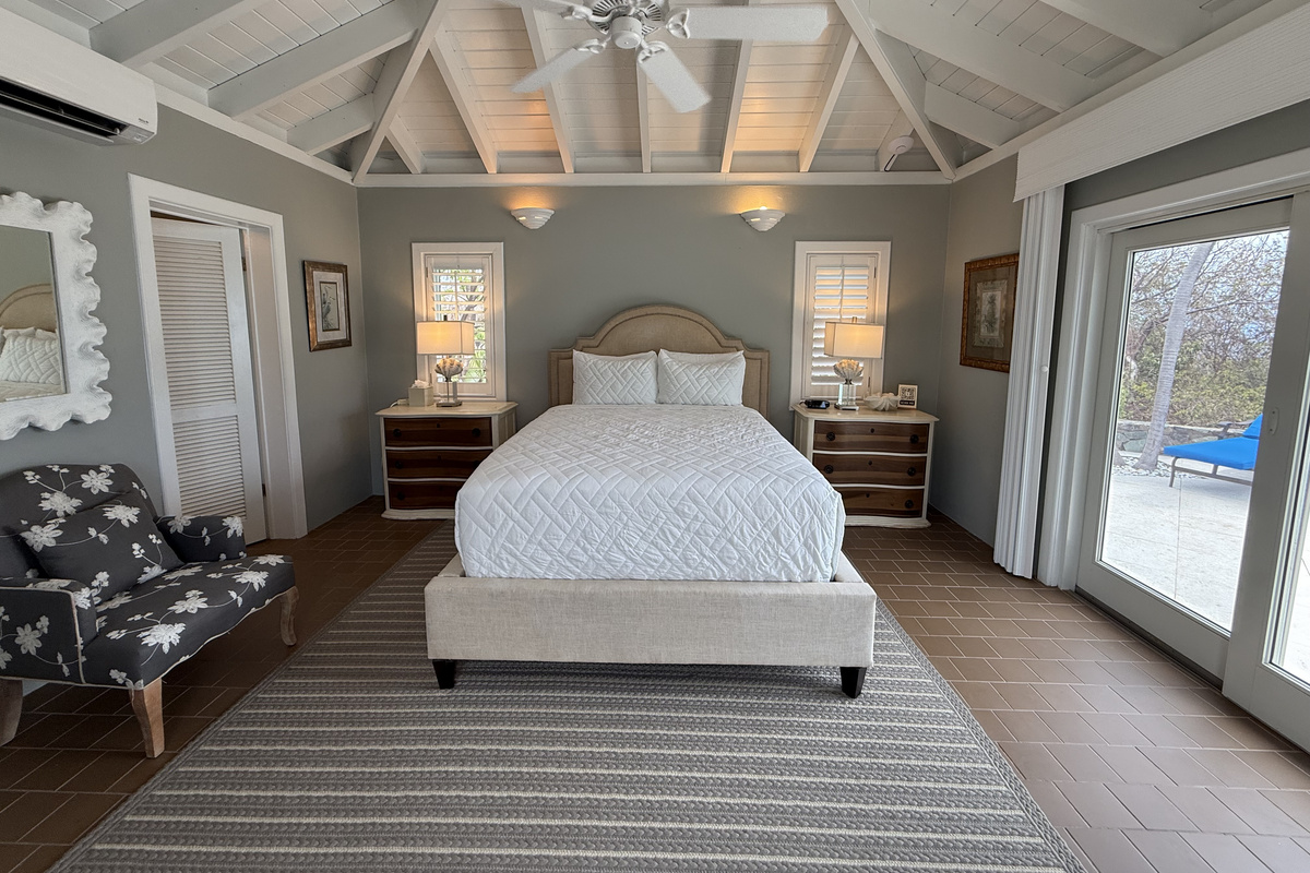 A cozy and comfortable retreat for a restful island getaway.