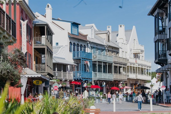 Visit Rosemary Beach for some shopping