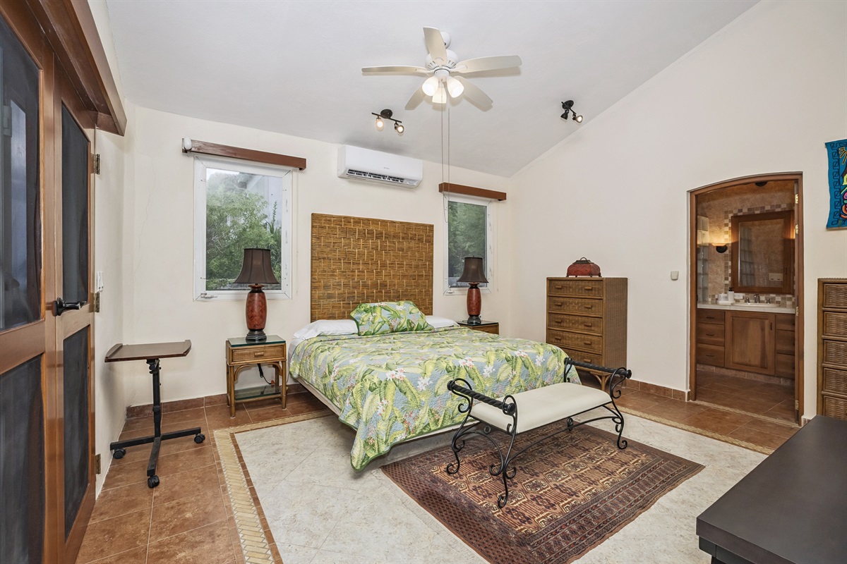 Bedroom 3, King Bed, Private Bathroom, and Private Balcony