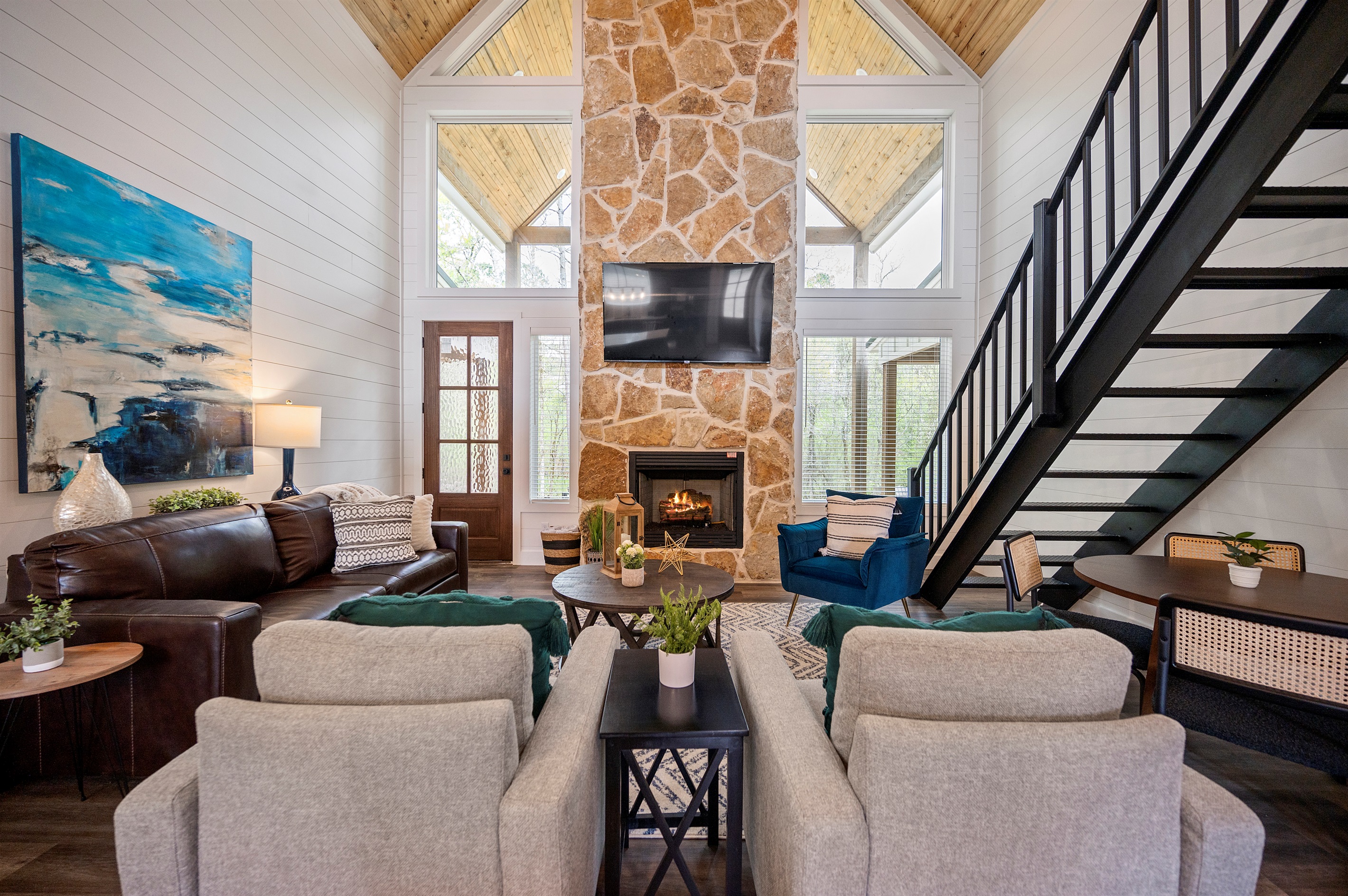 Open-concept design blends comfort, style, and connection