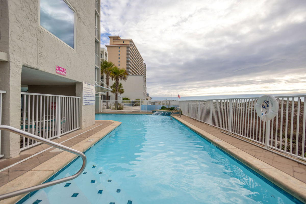 Onsite saltwater pool