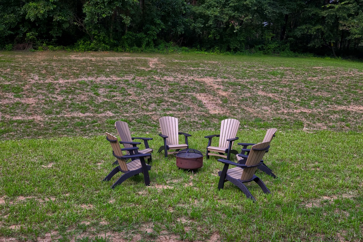 Those chairs are for relaxing!