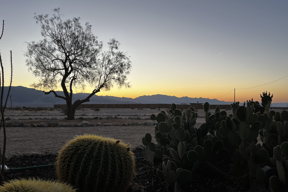 View from the front porch