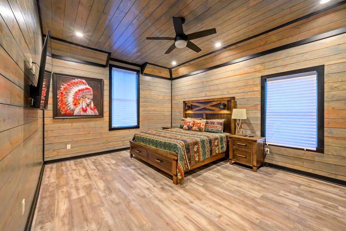 3rd king suite upstairs.