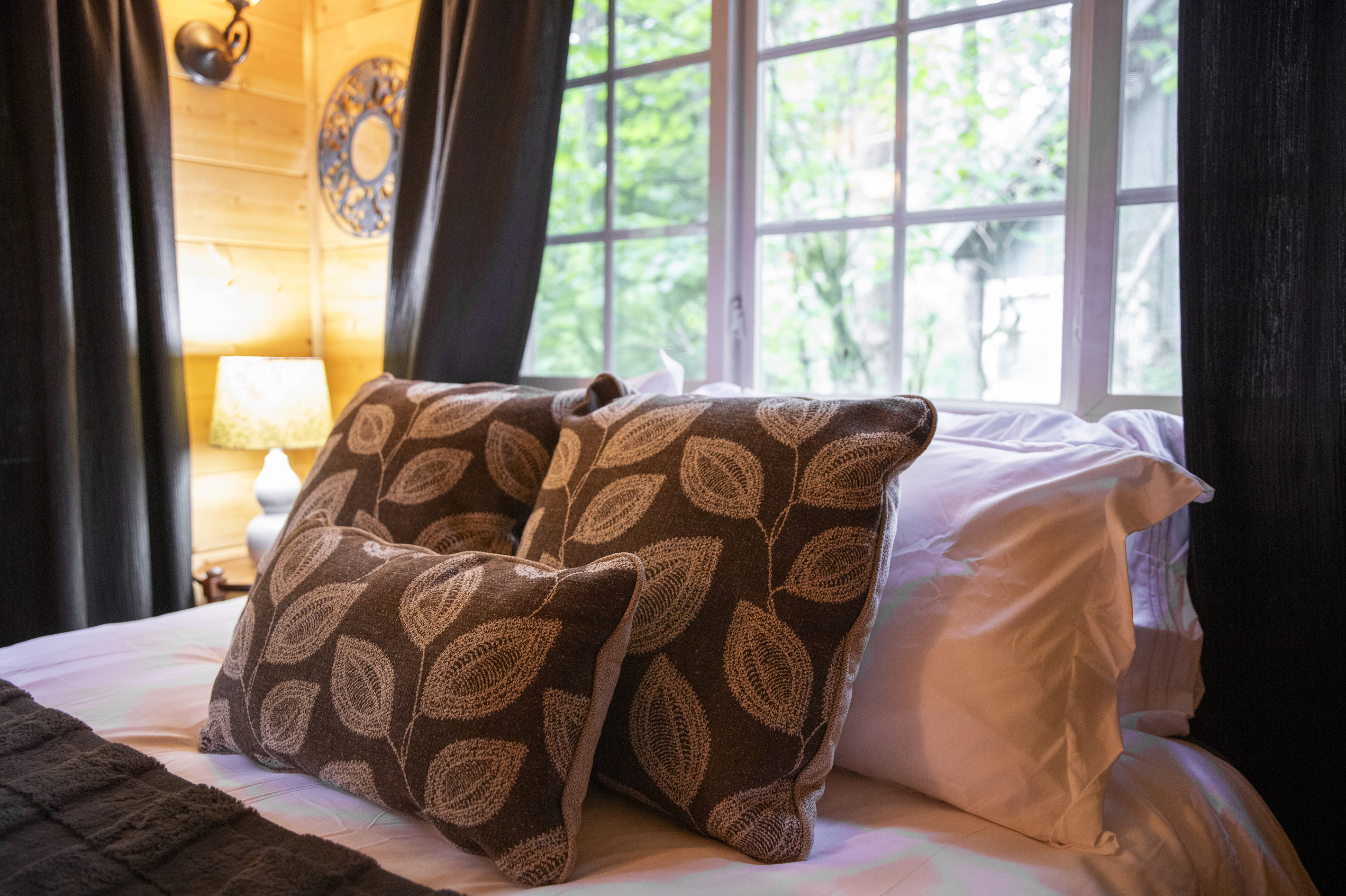 Soft Pillows & Cozy Bedding