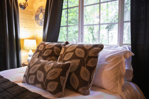 Soft Pillows & Cozy Bedding