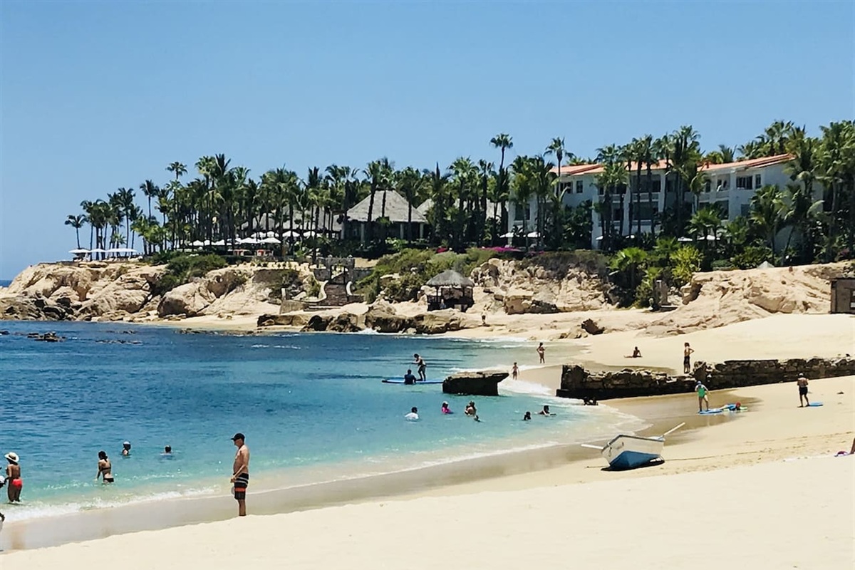 Palmilla beach-swimmable beach access entrance just few hundred yards from villa