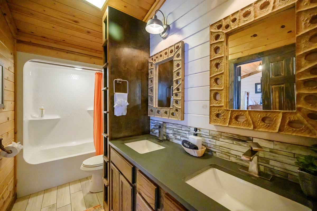 Second Level Shared Bathroom