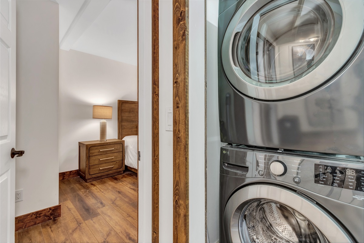 Laundry area near Third Bedroom