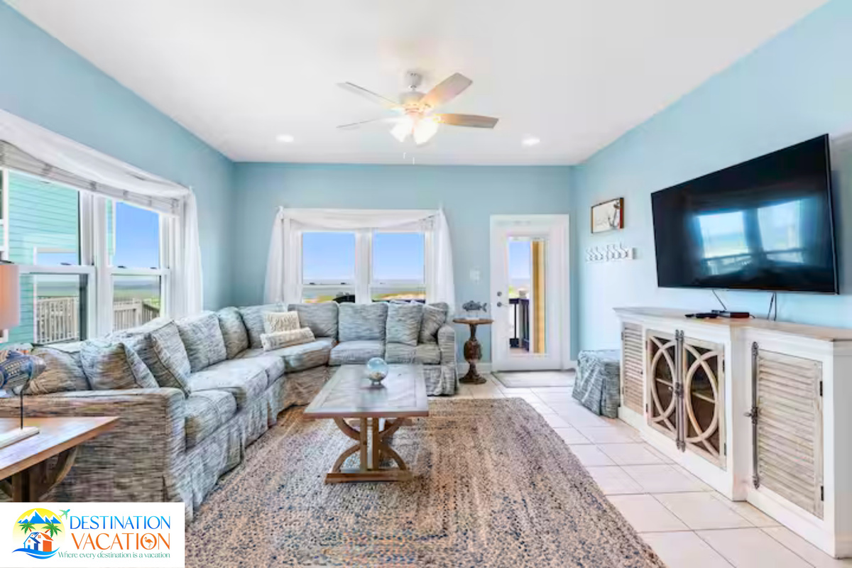 Spacious comfort meets panoramic beach views.
