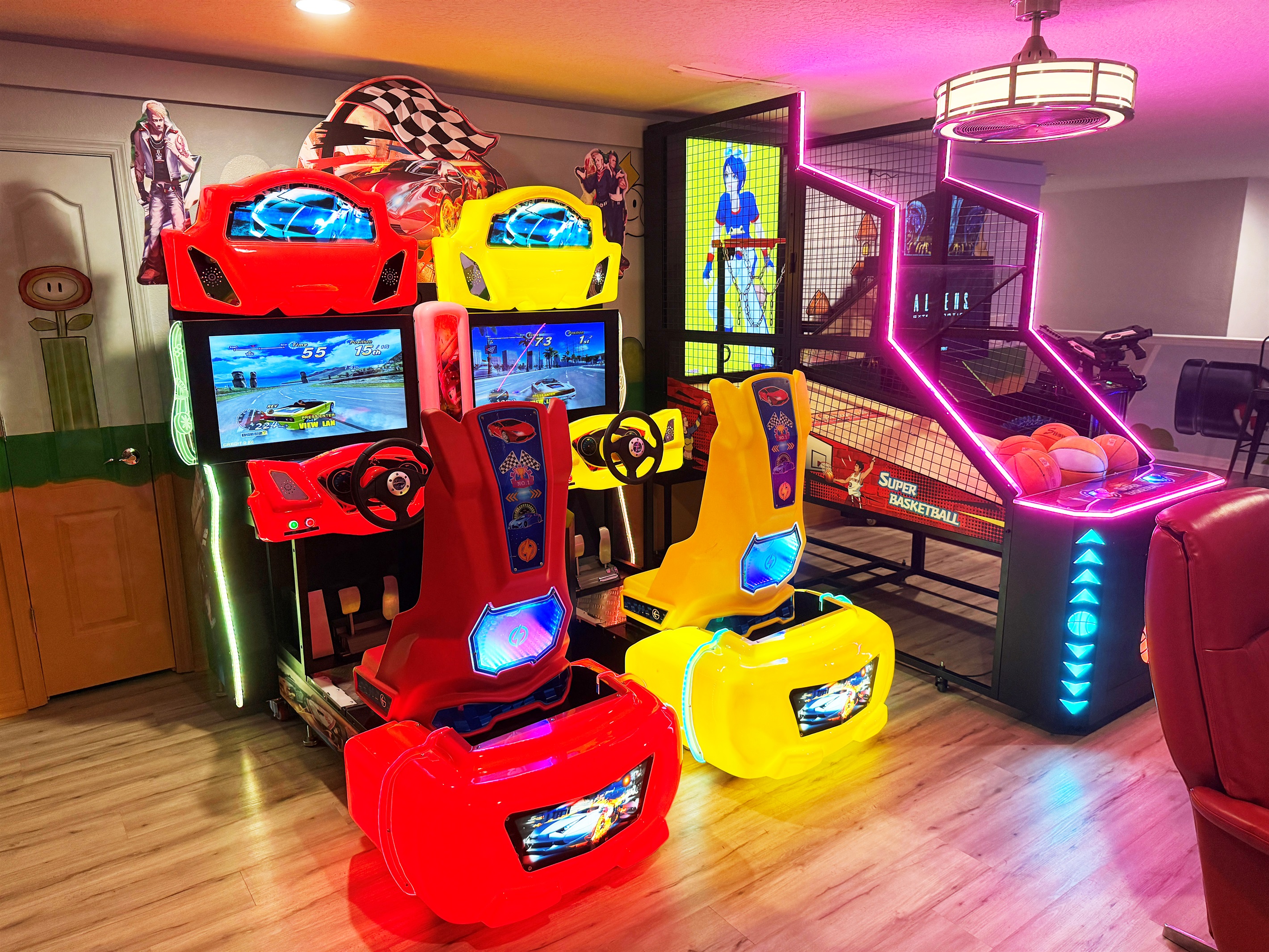 Play Outrun Car Racing And Street Basketball Arcade Games (FREE To Play!)