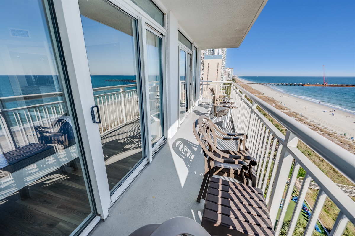 Amazing View from the Balcony!