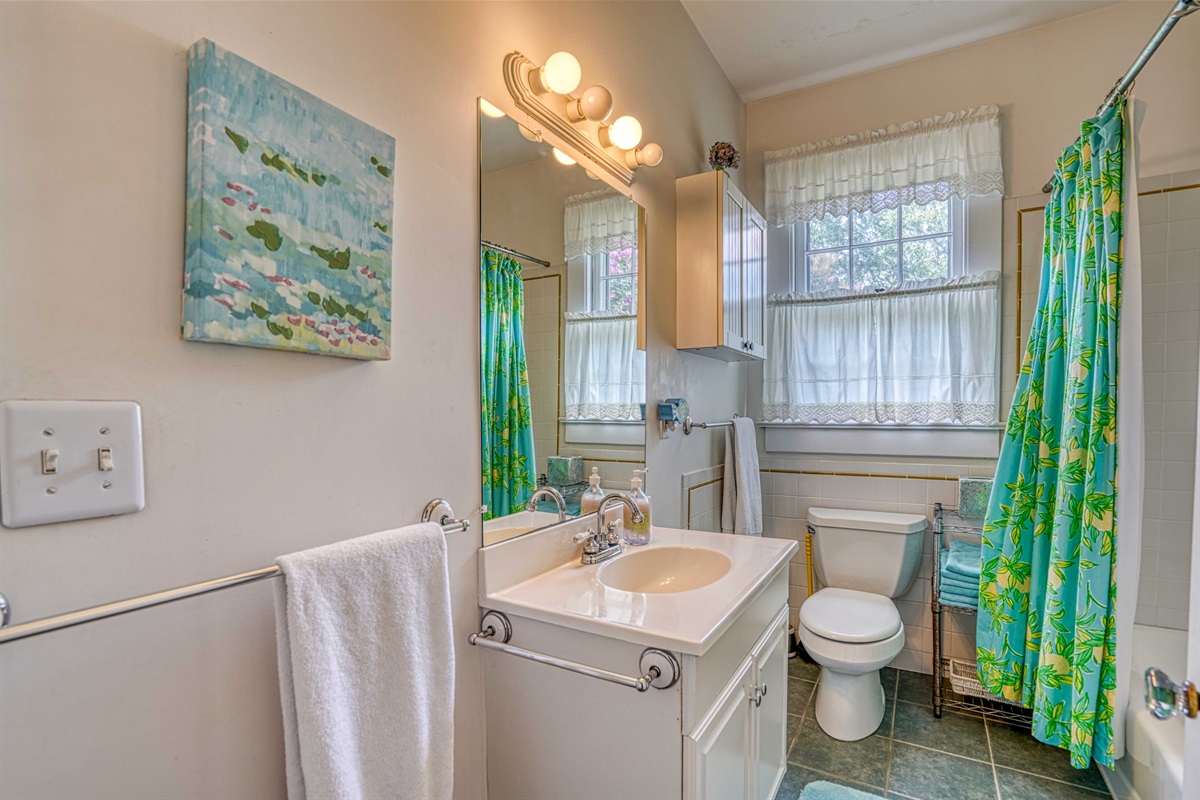 Master Bath with Washer/Dryer