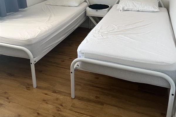 Bedroom Three with 2 single beds