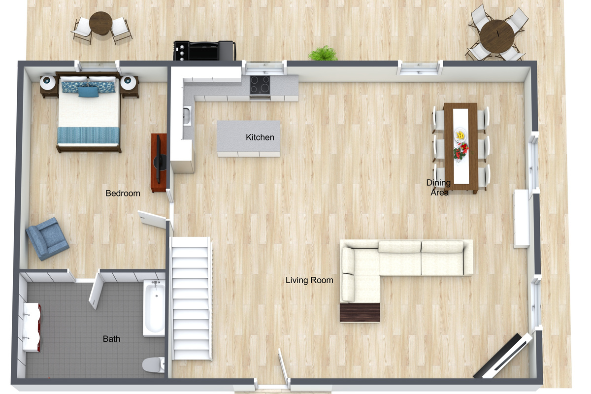 MAIN LEVEL FLOOR PLAN