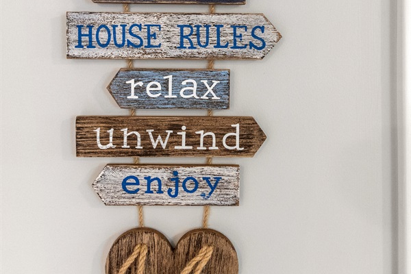 Relax, Unwind and Enjoy!