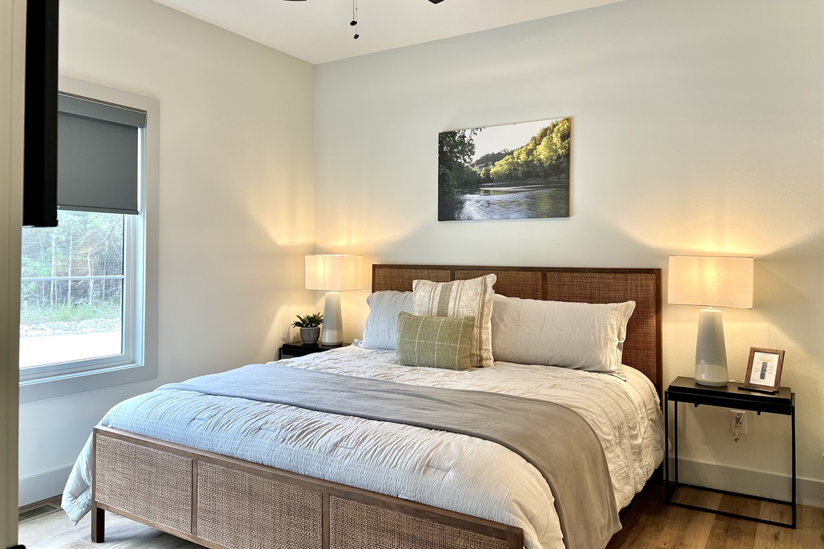 Master King Bed on main level