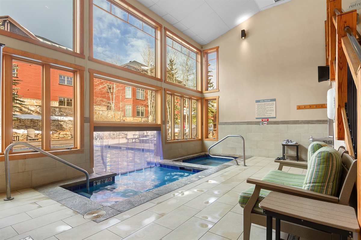 indoor heated pool