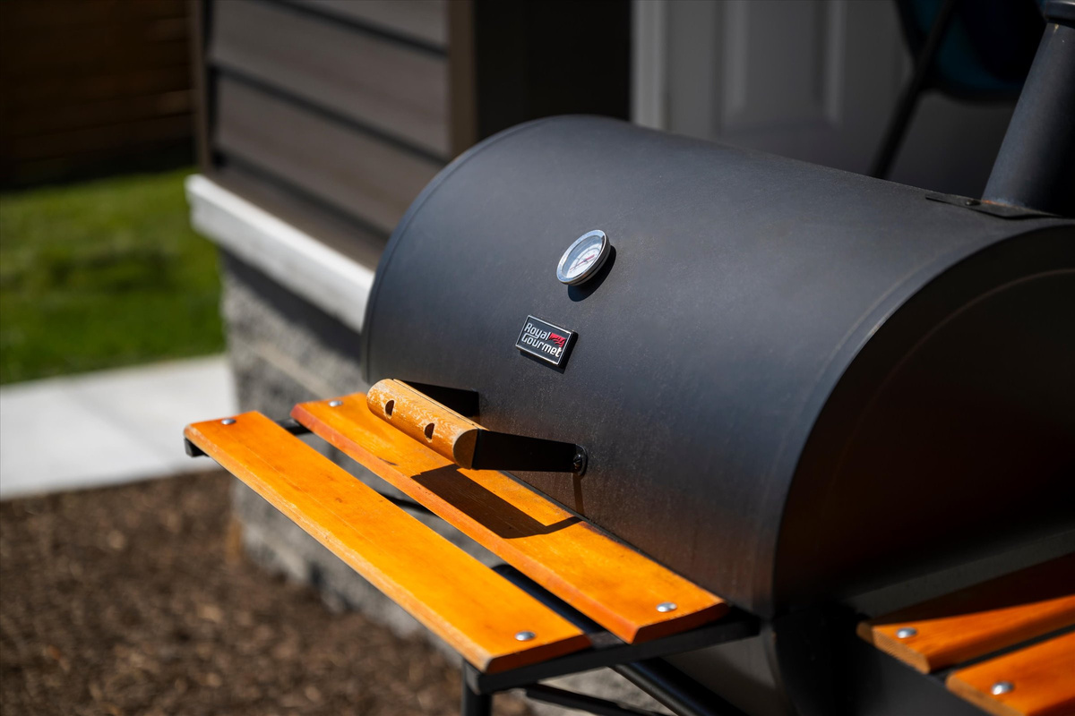 Fire up the grill and enjoy a meal together under the open sky.