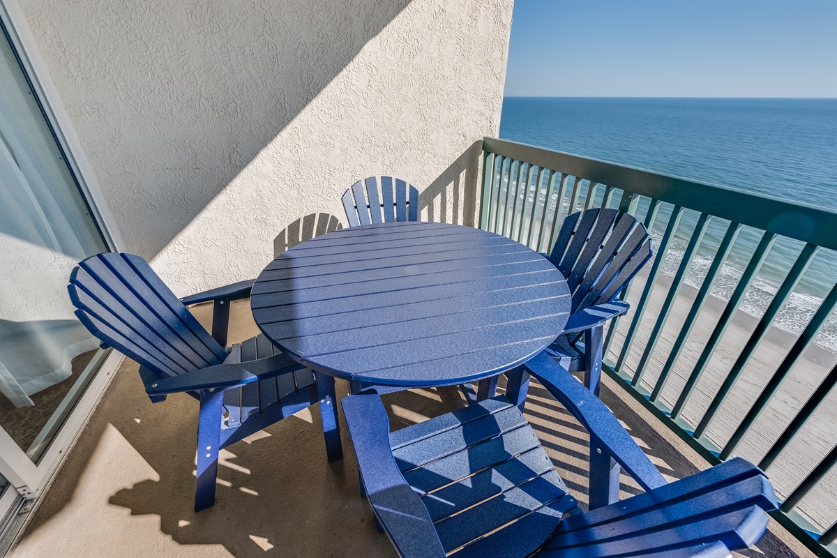 Amazing View from the Balcony!