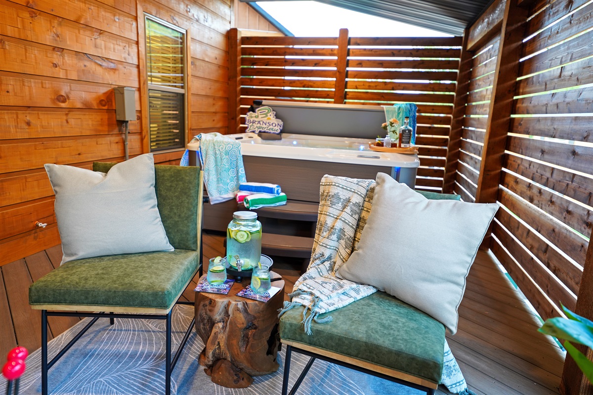 Lots of cozy and comfy seating options