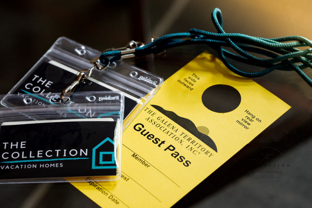 6 access cards for use at The Galena Territory Owners club