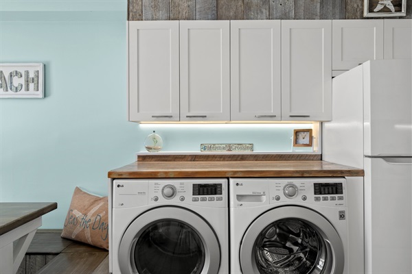 Front load washer/dryer at your disposition