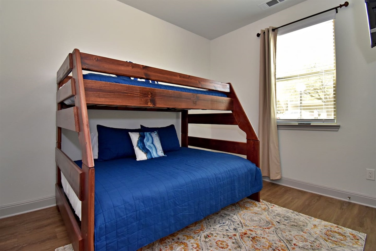 Twin over Full Bunk Beds (1st Floor)