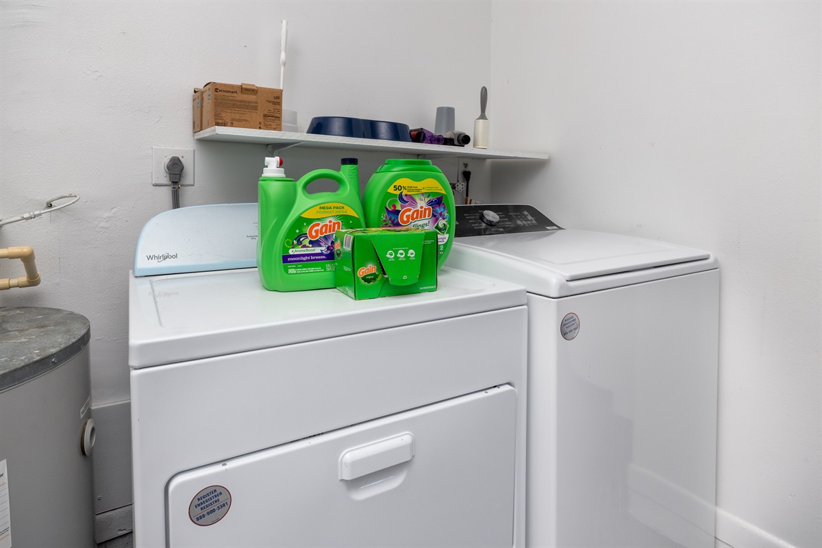 Laundry Space In Garage