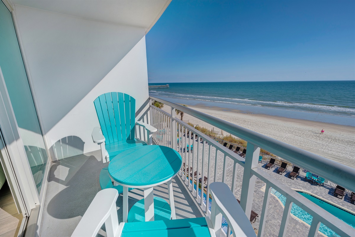 Amazing View from the Balcony!