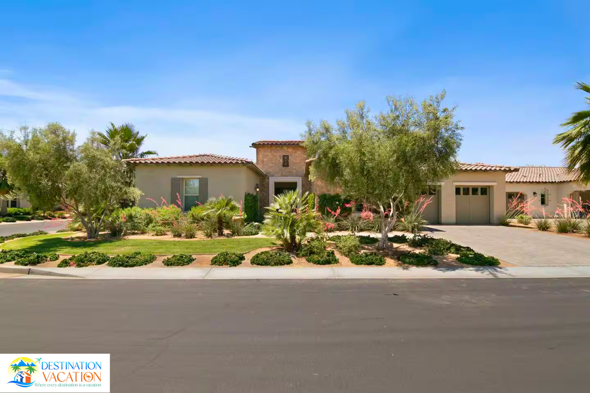 Beautifully landscaped grounds create an inviting first impression.