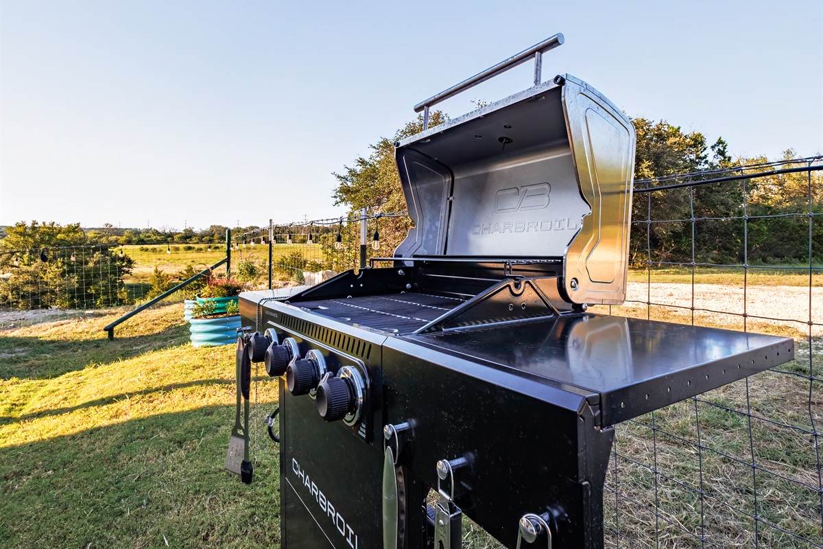 Grill & chill with all the tools ready to go