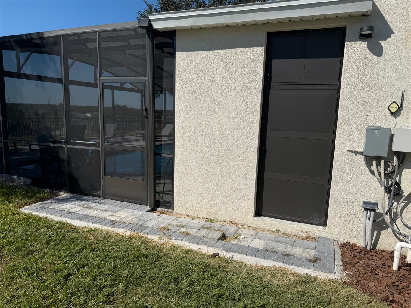 Bike store located by the pool