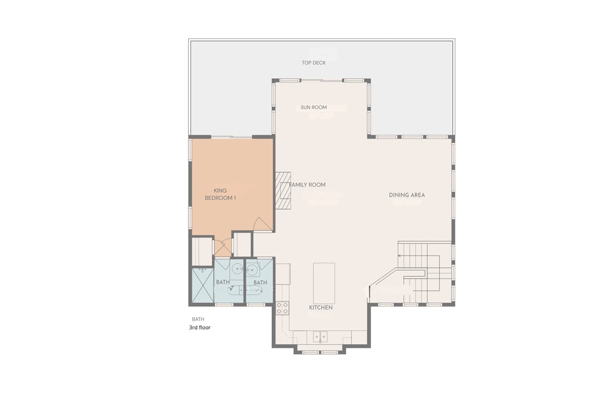 Top Level Floor Plan