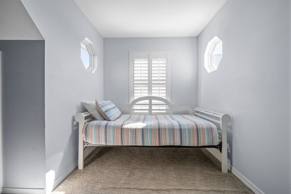 Upstairs Primary--twin sized bed