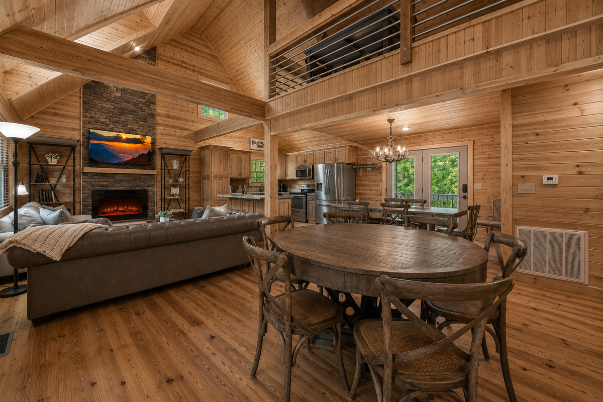 Additional Seating with Game Table or Dining Table