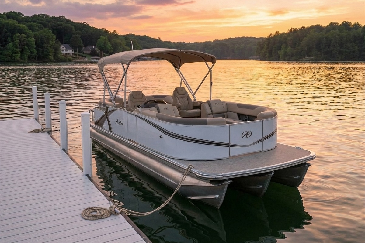 Tritoon Rental Info:
This home offers access to a brand-new tritoon available as an optional rental. The boat is not included in your booking price and is subject to availability. Additional fees, rental agreement, and operator requirements apply.