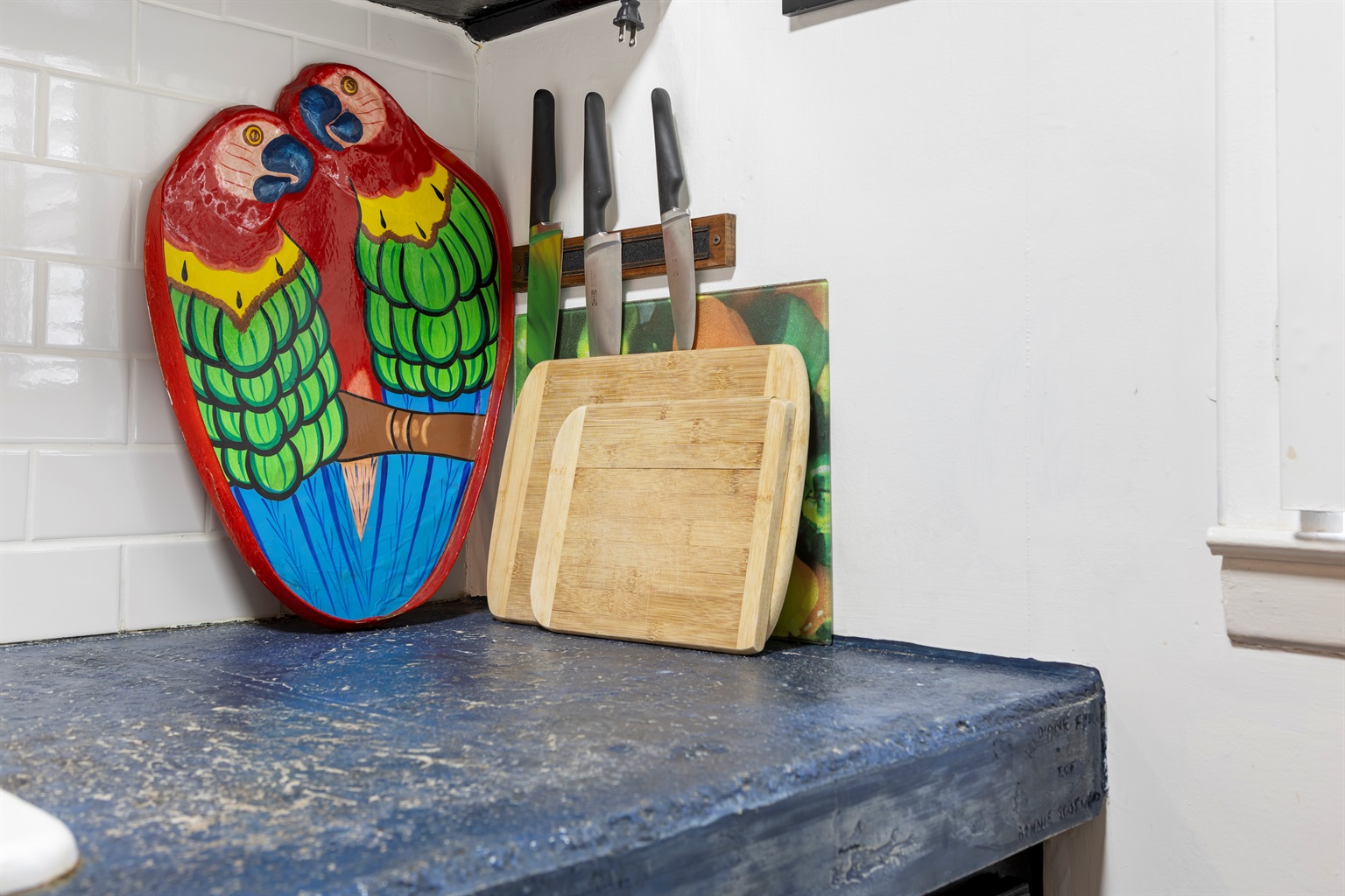 Well-stocked kitchen