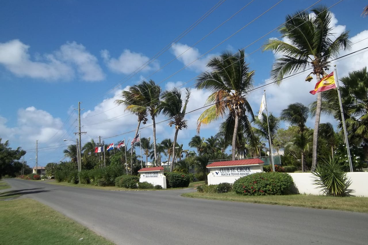 Club St. Croix Condominium Entrance