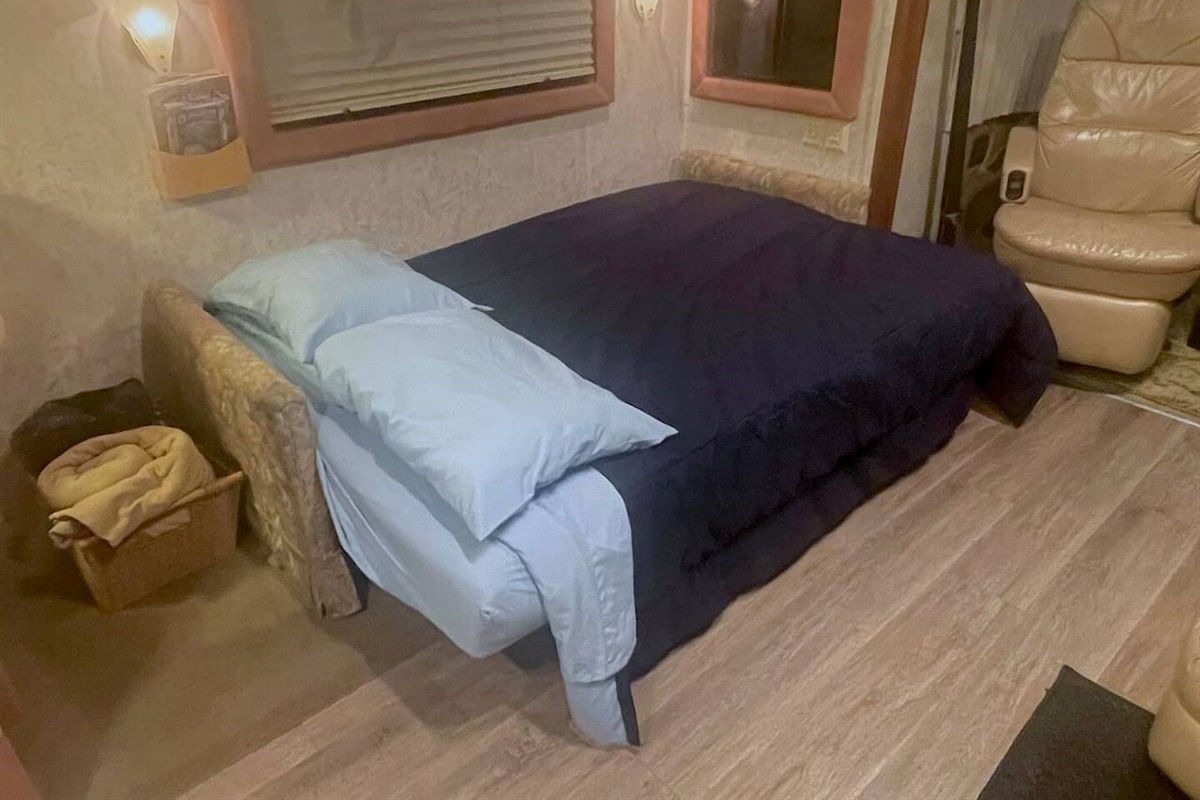 Couch/Sofa Bed made up