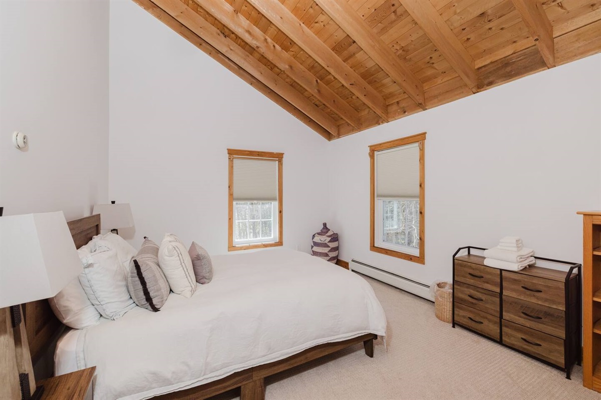 High ceilinged bedroom #3