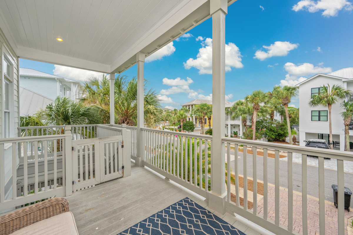 Front deck of 2nd floor main home entrance