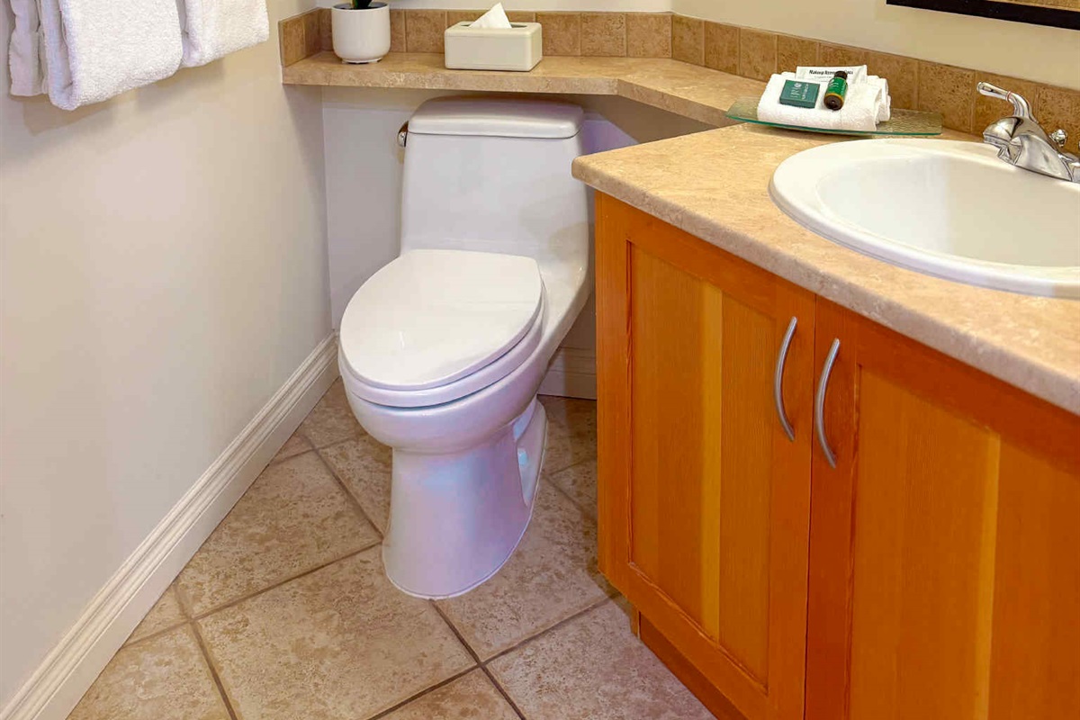 Unit A Yes! a 3rd bathroom for your convenience.