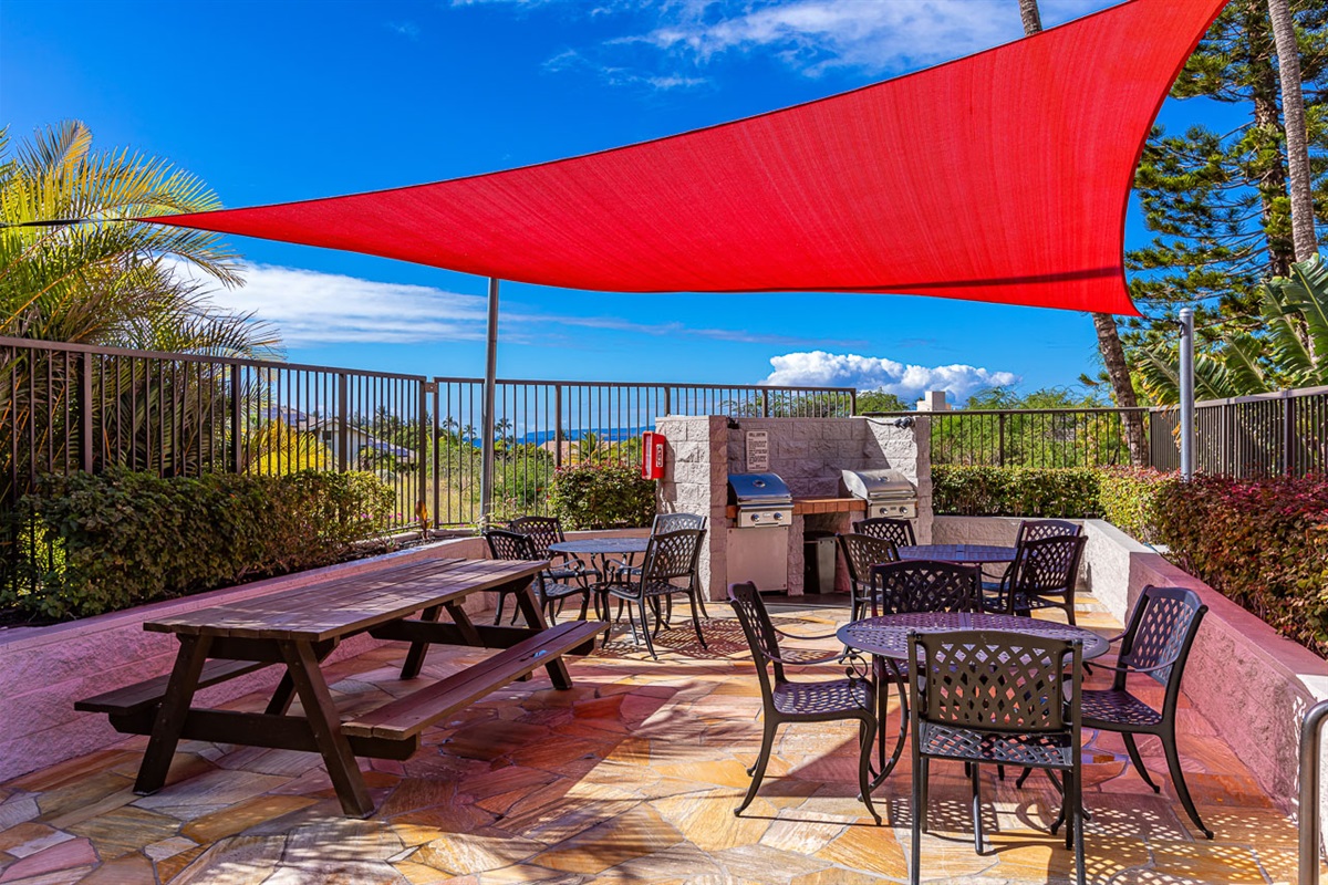 BBQ area for another great dining option